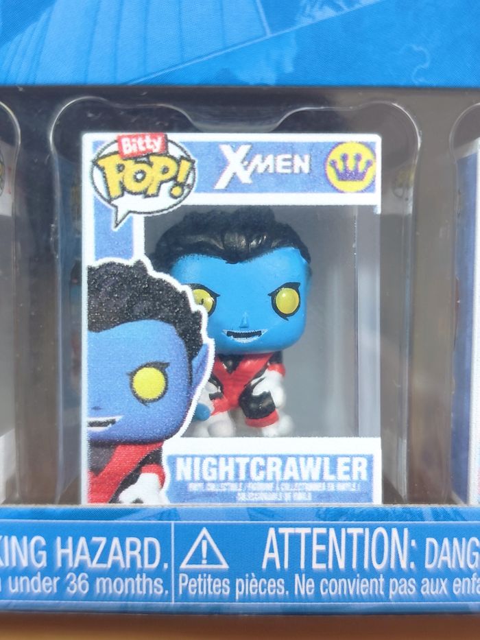 Lot 2 Boîtes Funko Bitty Pop! X-Men - 8 Figurines Mutants - photo numéro 8