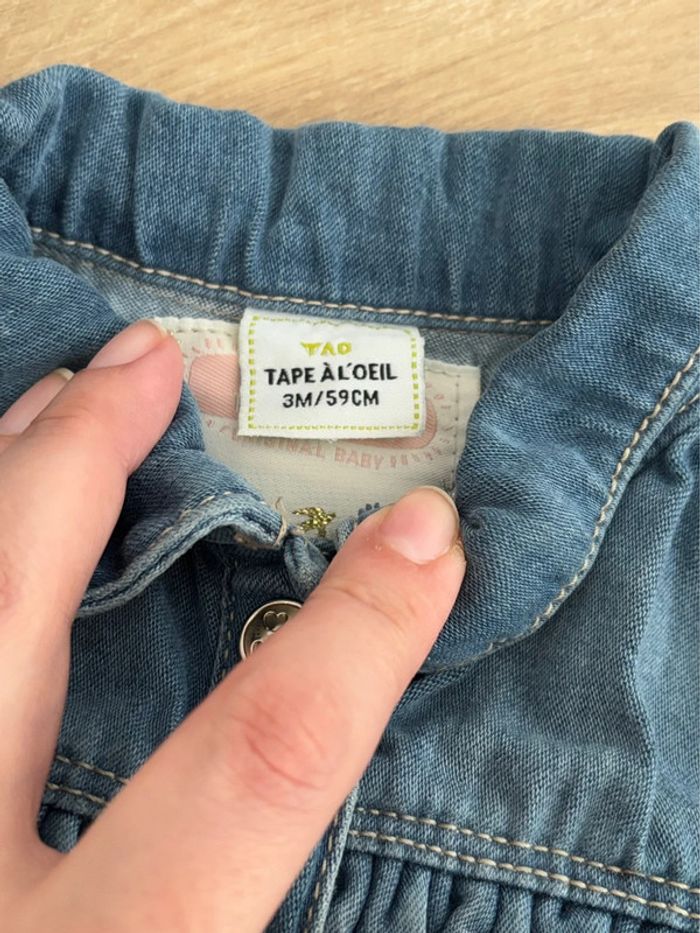 Veste en jean tape à l’œil - photo numéro 3