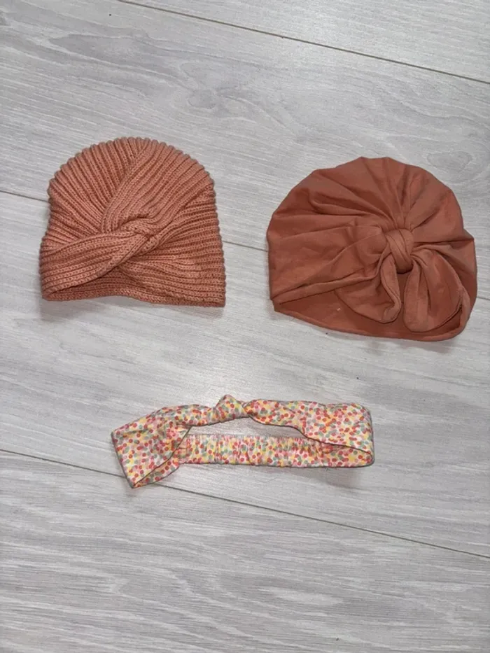 Lot turbans + bandeaux