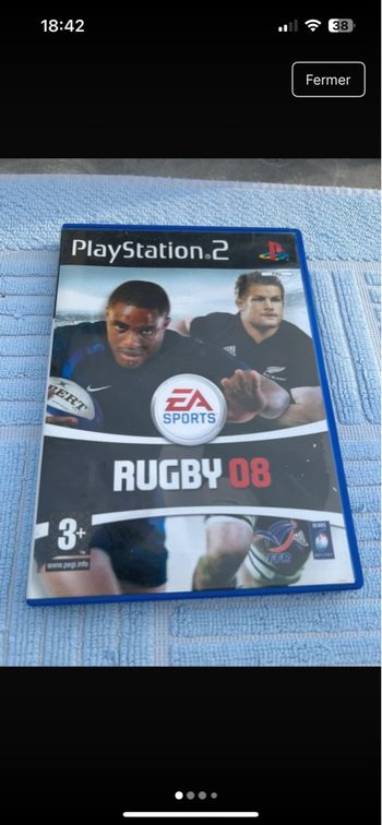 Jeux ps2 rugby 2008