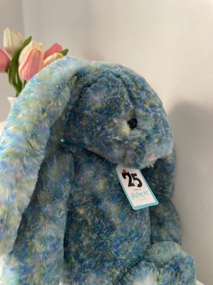 Peluche Jellycat Bashful Luxe Bunny Azure - photo numéro 6