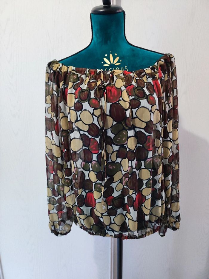 Blouse en transparence taille 44