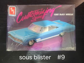 Maquette amt ertl 1966 buick wildcat 1/25 customizing series sous blister - kit n°6832