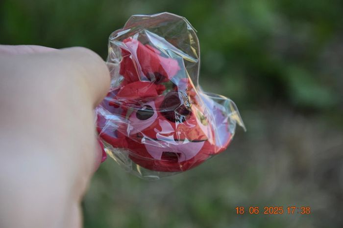 Figurine stitch puzzle palz rouge - photo numéro 5