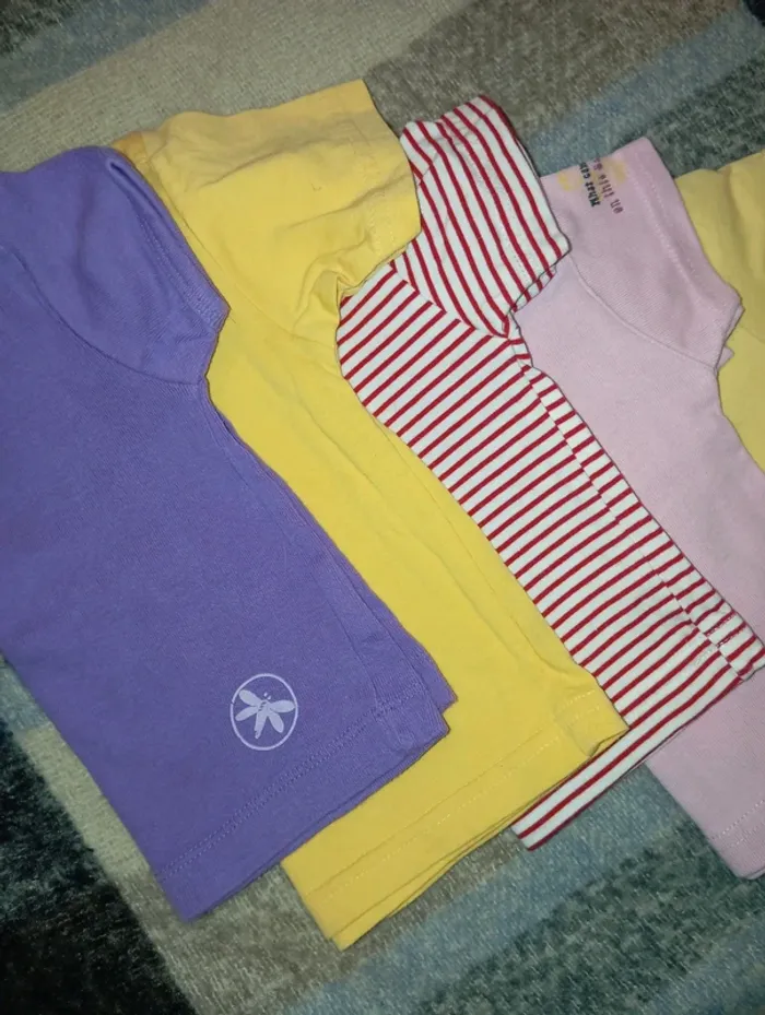 Lot de t-shirts manches courtes 6 mois - photo numéro 8