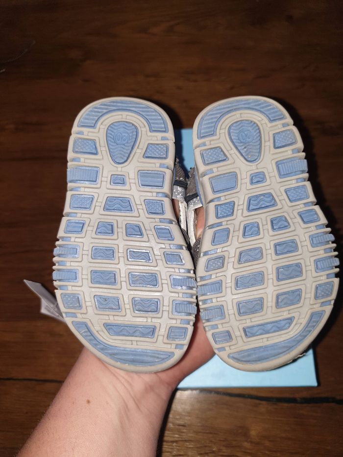 Chaussure ouverte grise - photo numéro 4