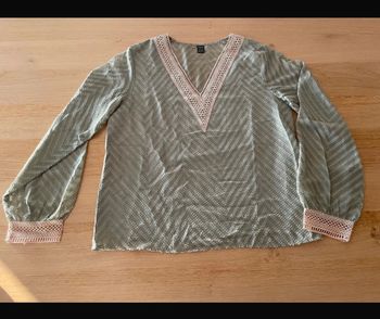 Blouse verte taille M 38