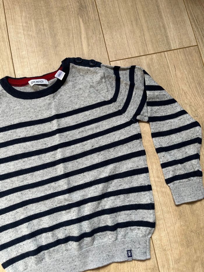 Pull Okaïdi 4 ans TBE - photo numéro 2