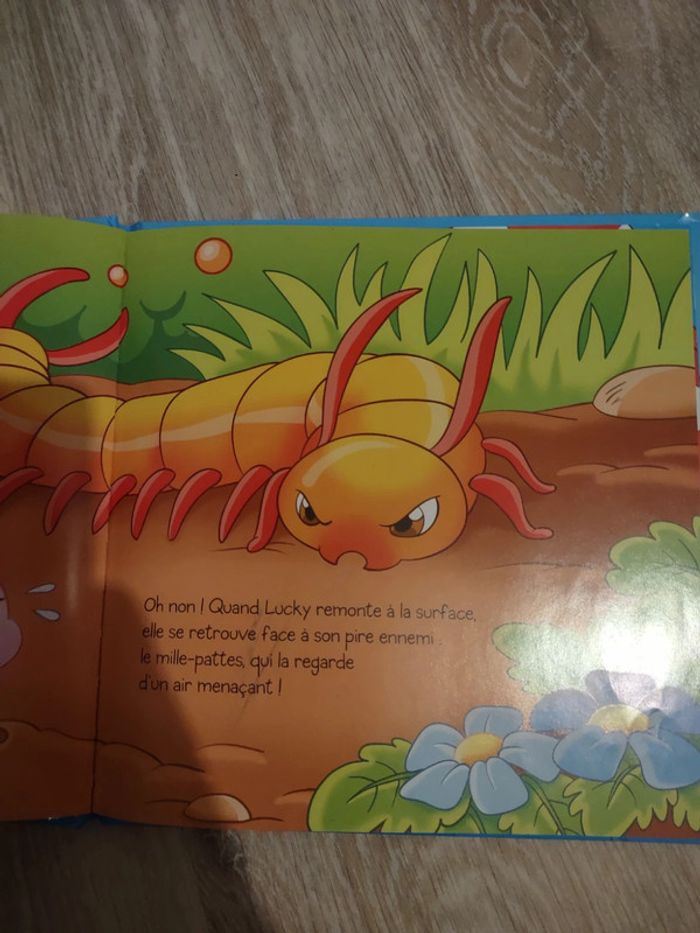 Livre lucky le ver de terre - photo numéro 2