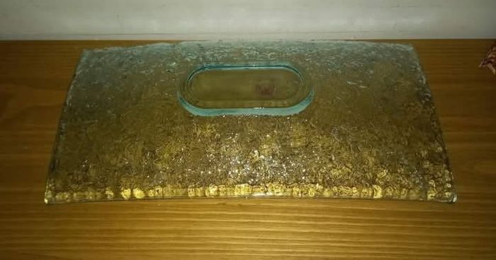 Plat en verre / pot pourri
Longueur 40 cm
Largeur : 20 cm - photo numéro 3