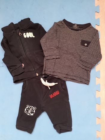 Survêtement et tee-shirt 3mois