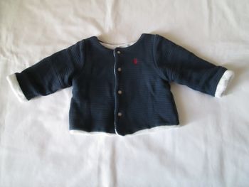 Veste chaude marine Obaïdi