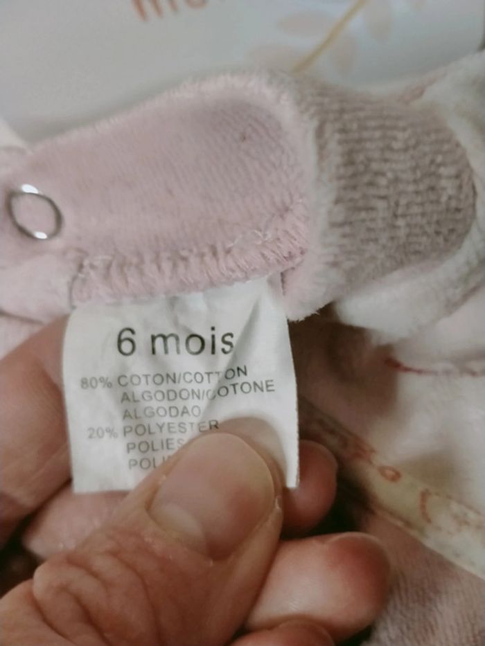 Pyjamas fille 6 mois - photo numéro 5