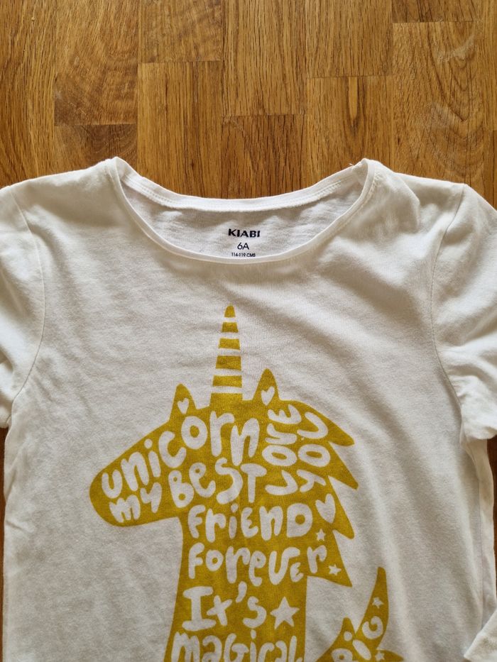 T-shirt manche longue taille 6ans - photo numéro 2