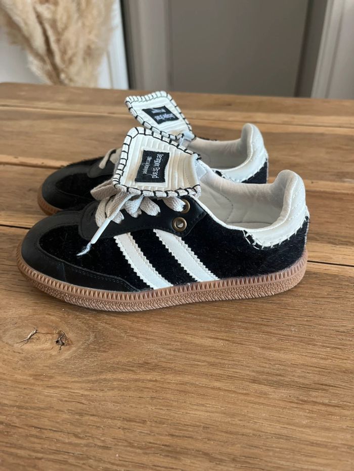 Baskets style gazelle Alesa Lonner noires - photo numéro 4