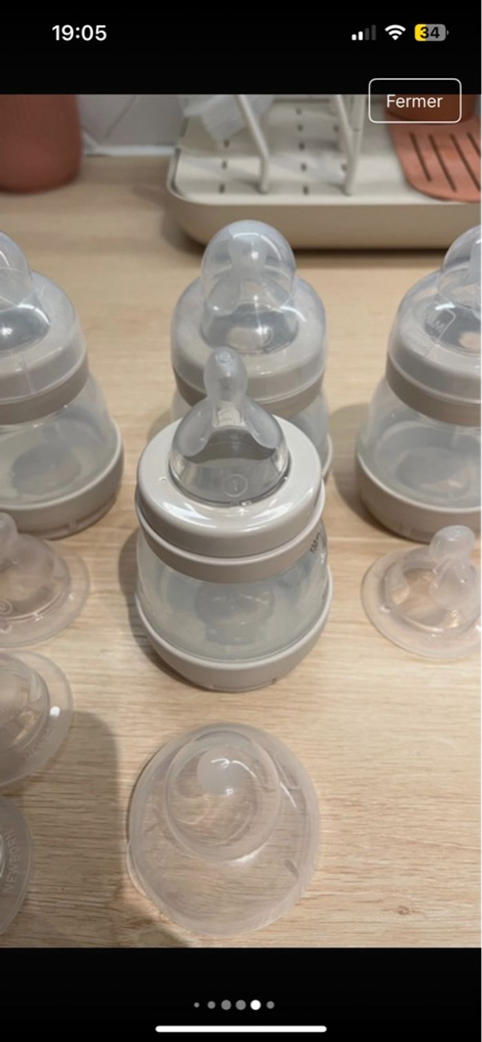 Lot de 5 biberons MAM 130 ml neufs - photo numéro 3