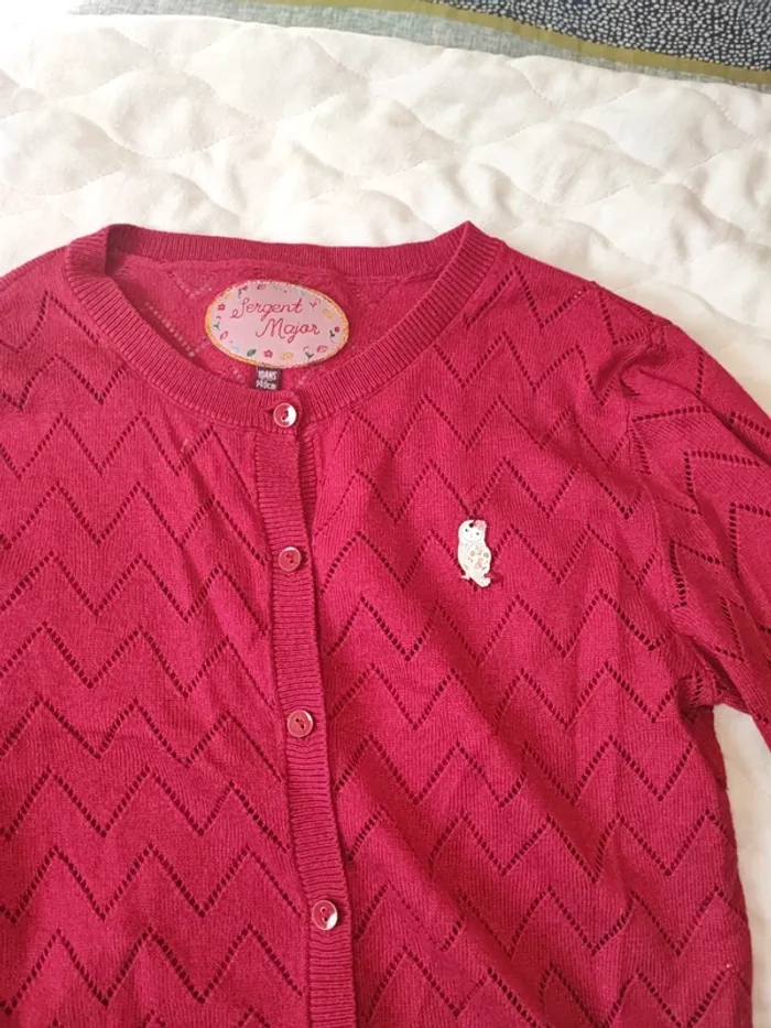 Cardigan fille taille 10 ans - photo numéro 2