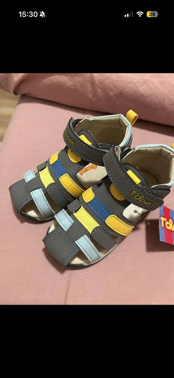 Sandales de randonnée enfant CMP Sahiph - deep lake-antracite - 38 - Sport