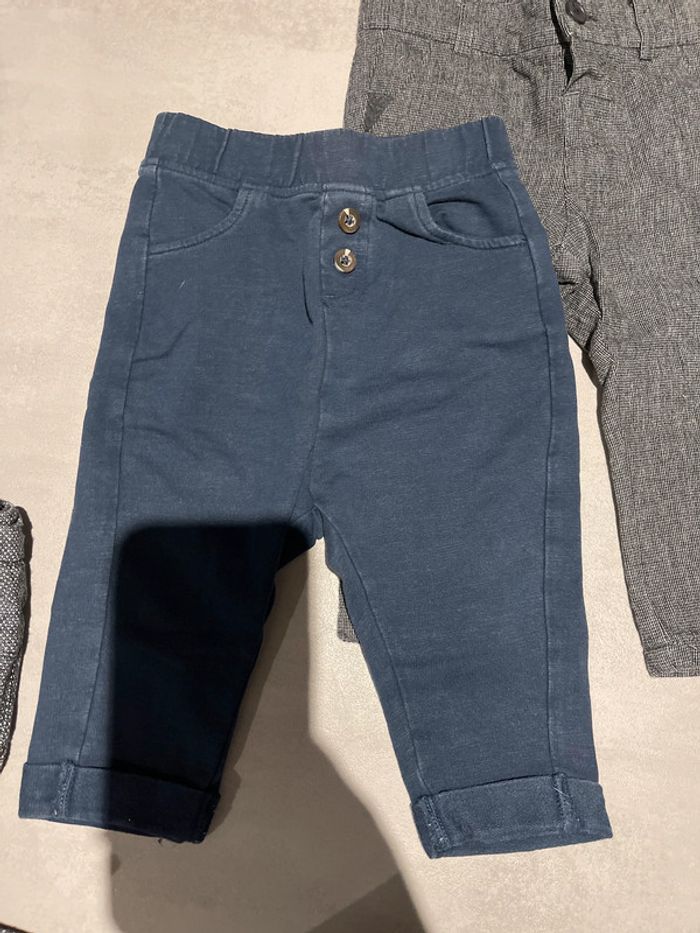 Lot de 3 pantalons 9 mois - photo numéro 3