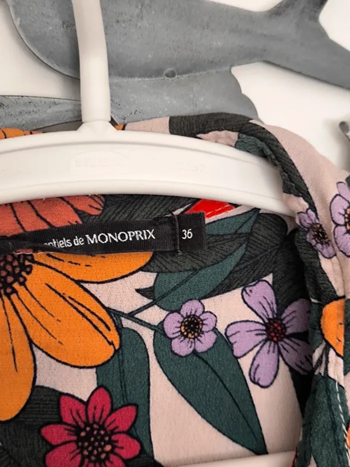 Robe amaretti Monoprix fleuri 36 - photo numéro 5