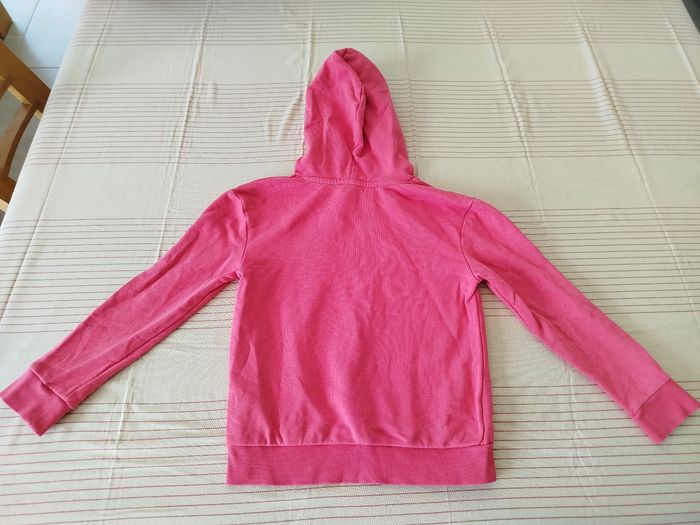 Sweat à capuche rose Okaïdi 8 ans - photo numéro 3