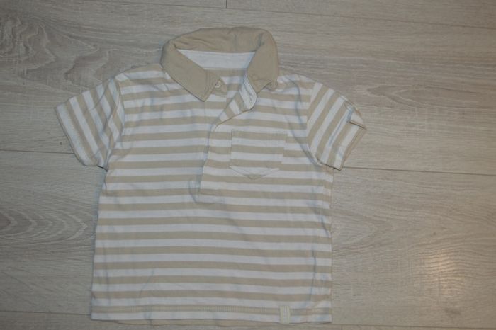 Tee shirt manches courtes rayé Kitchoun 18 mois