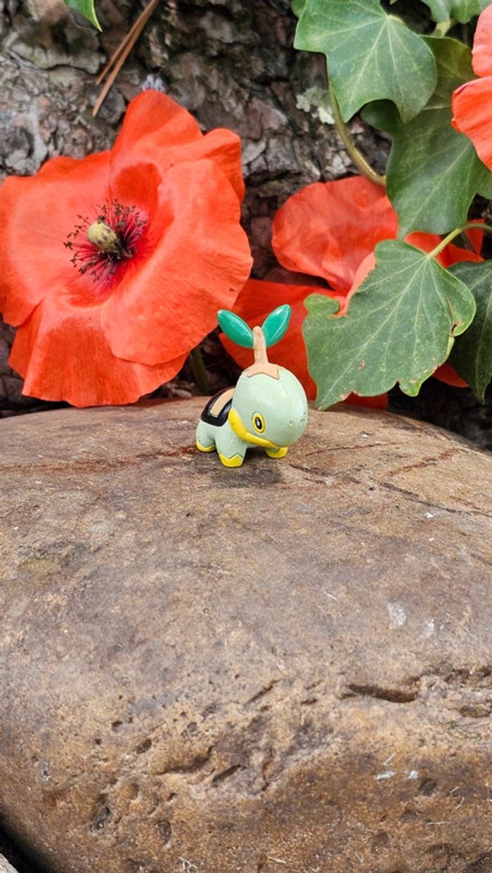 Super petite figurine Pokemon Nintendo porte clé tortipouss