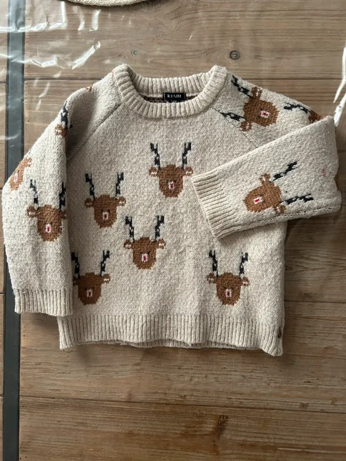 Pull en laine Noël