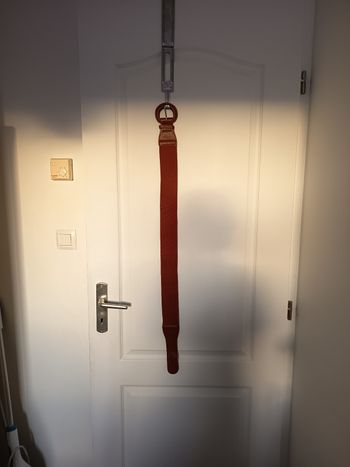 Ceinture élastique marron
