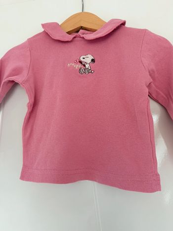 Tee-shirt Snoopy en 12mois/1an