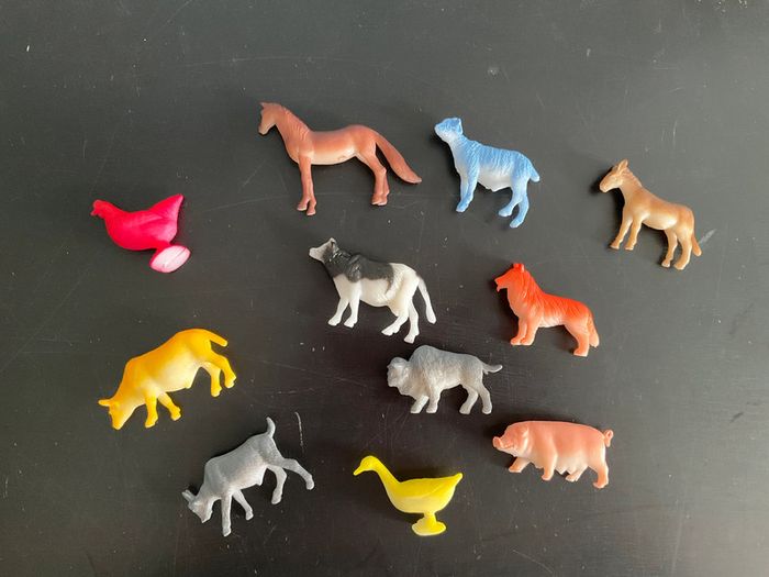 Figurines Animaux de la ferme - en plastique - photo numéro 2