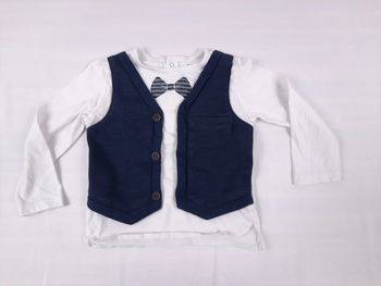 tee shirt manches longues Kiabi 24 mois