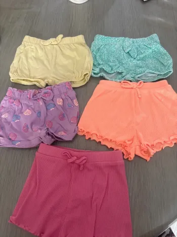 Lot short 6 mois