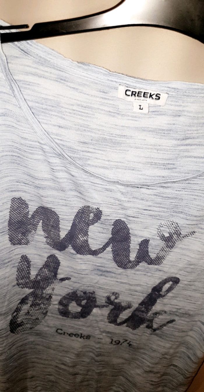 Tee-shirt Creeks - photo numéro 3