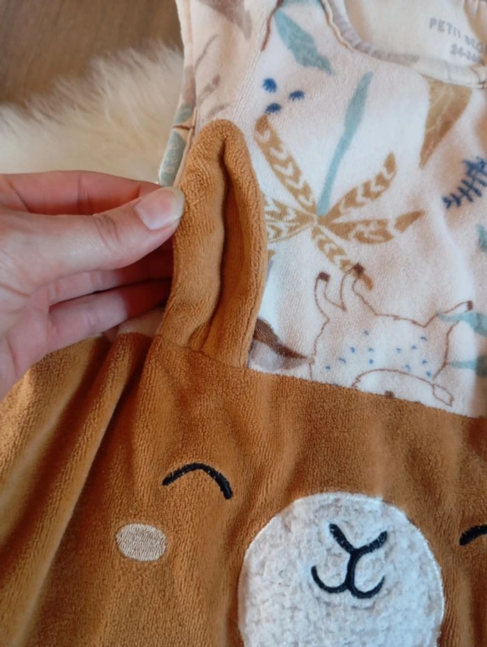 Petit Beguin 🌟 Gigoteuse à Pied Mixte moutarde - pied antidérapant rabattable - 24 / 36 mois - photo numéro 4