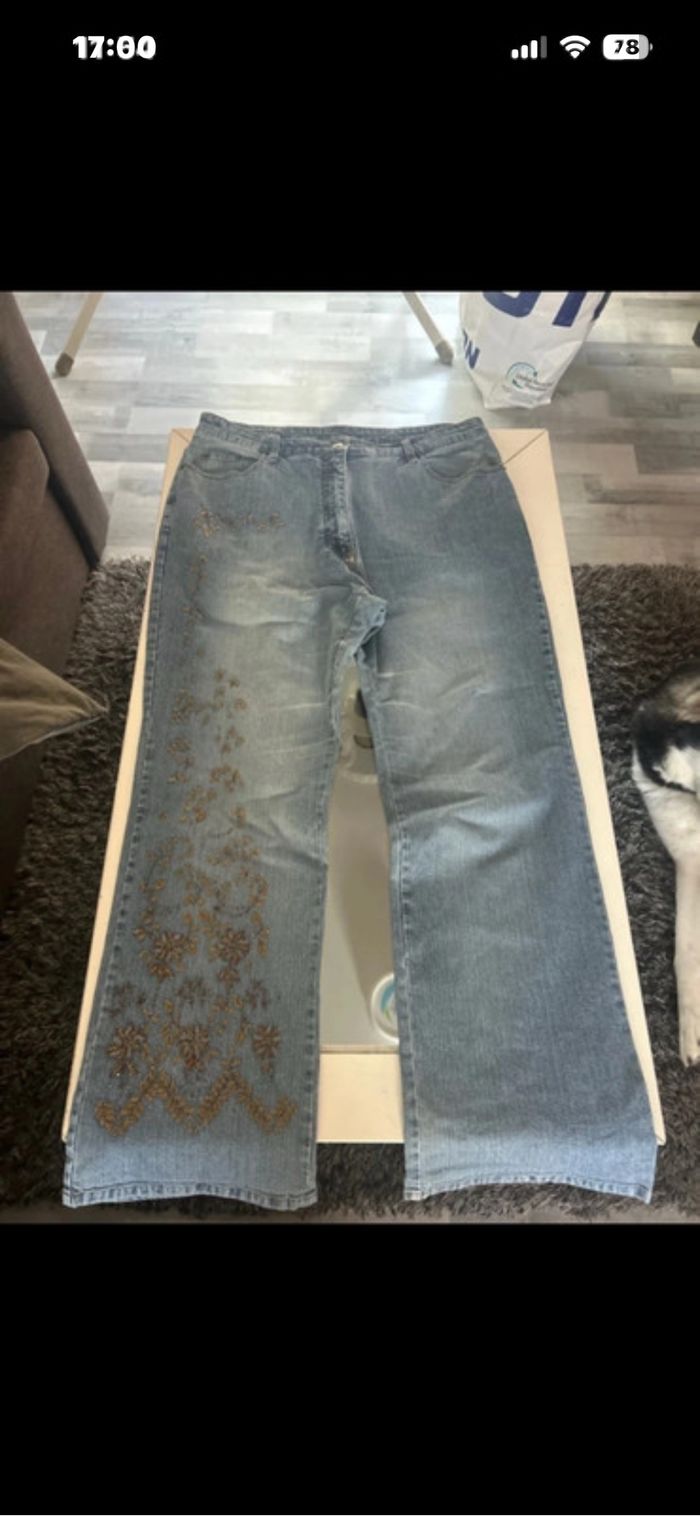 Jean à strass