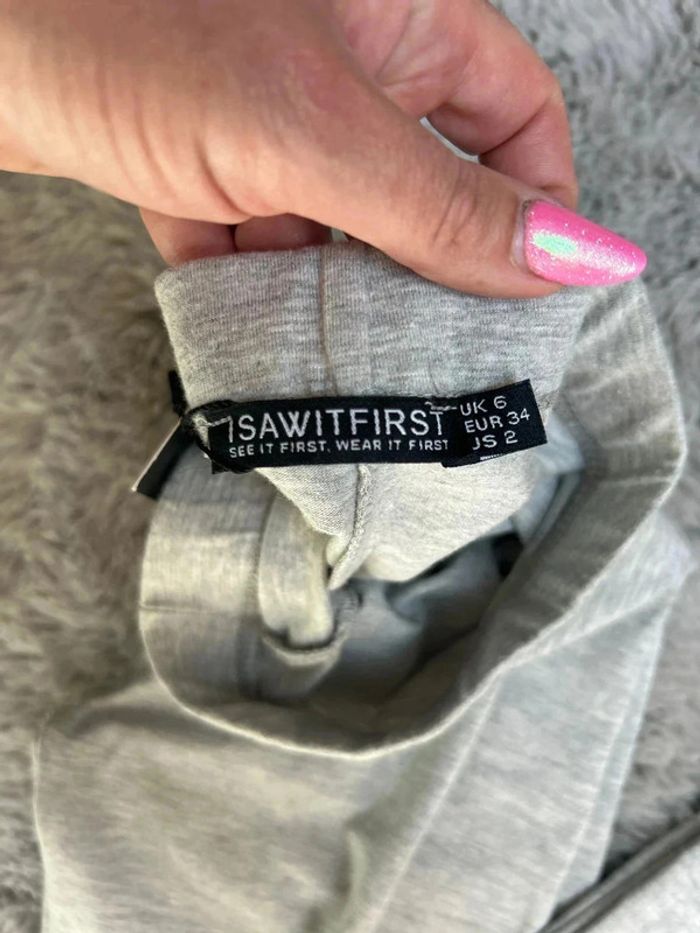 Legging gris Chiné Xs - photo numéro 2