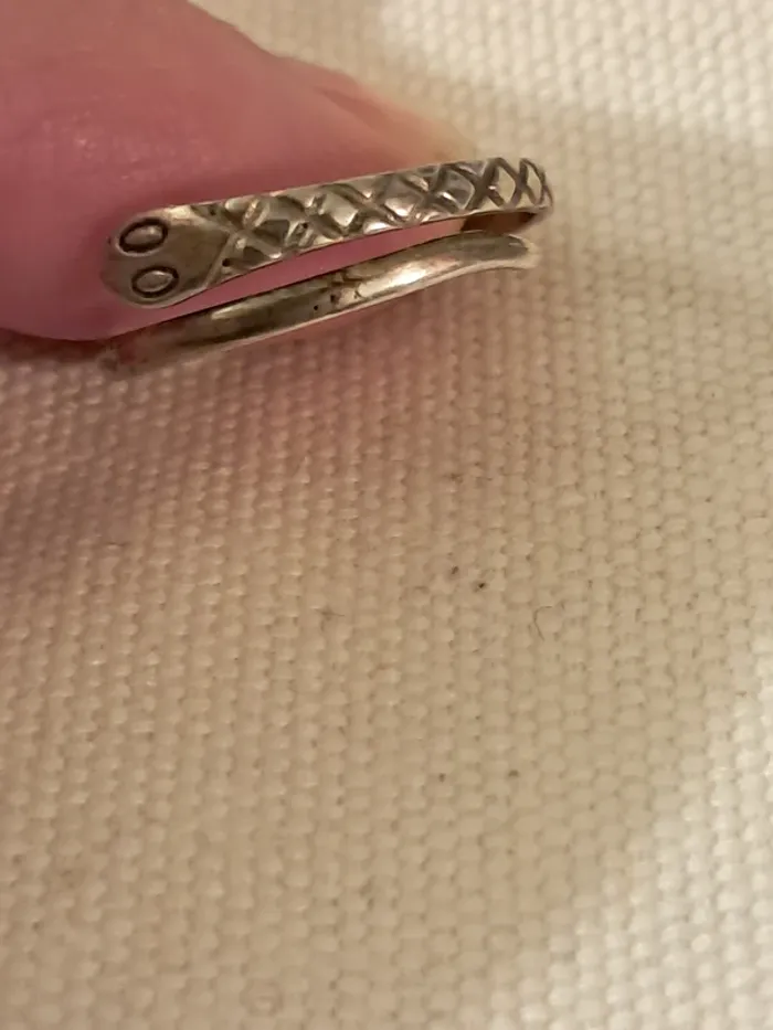 Bague serpent stylisé - photo numéro 2