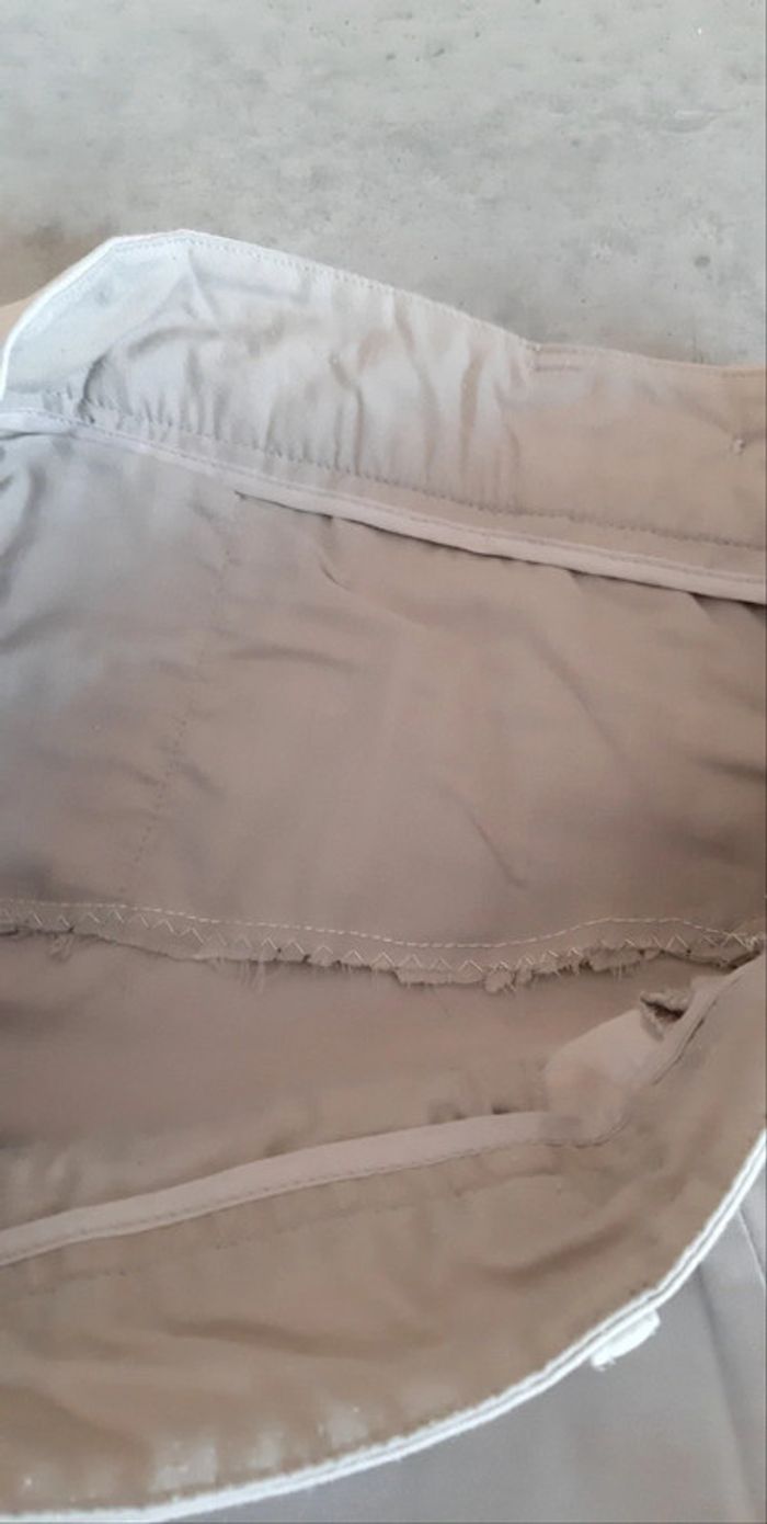 Pantalon bas large gris clair Etam - photo numéro 6