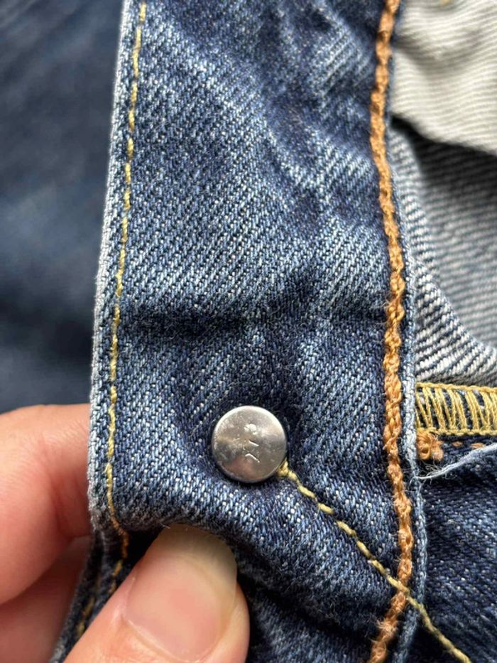 Jean Levi’s 501 bleu coupe straight droite fuselé taille M/40 W40 L32 - photo numéro 11