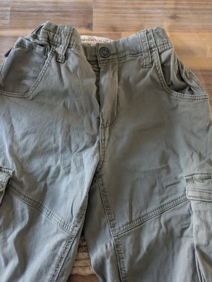 Pantalon cargo kaki - photo numéro 3