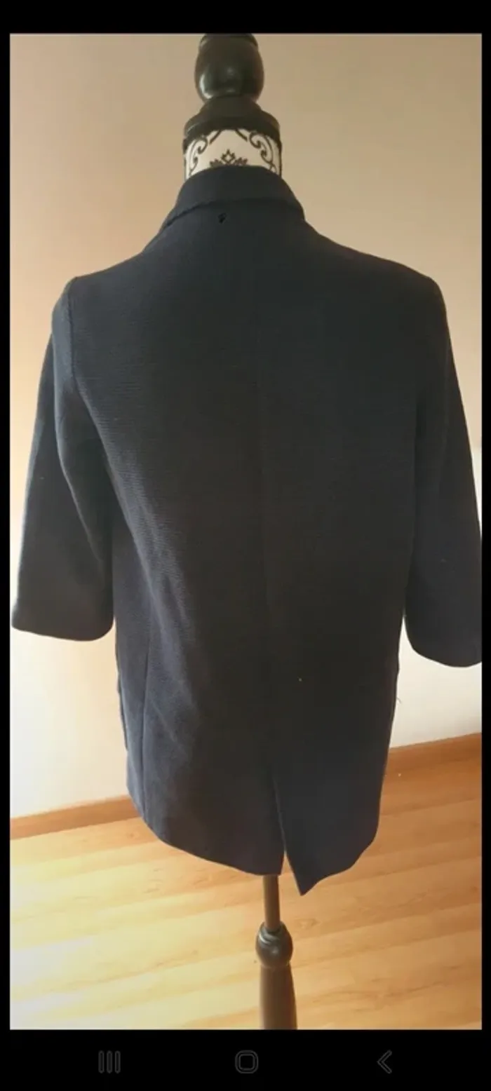 Veste zara bleue marine - photo numéro 7
