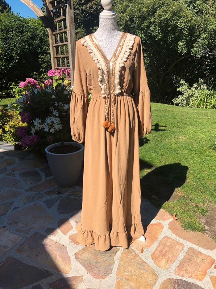 Robe longue bohème neuve taille S/M - photo numéro 3
