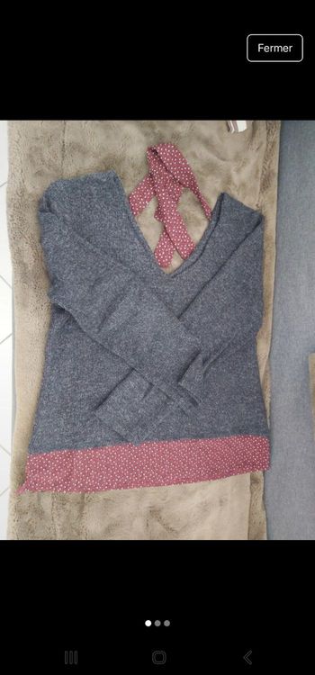 Pull col en V