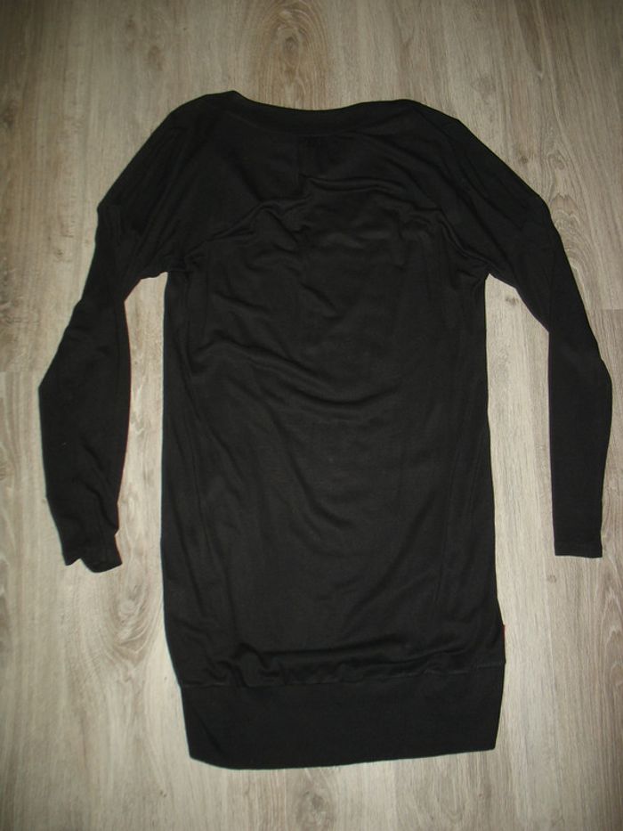 ROBE ML NOIRE ET MOTIFS "MISS CAPTAIN" - TAILLE 42 - n°03 - photo numéro 2