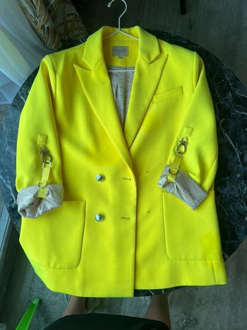 Blazer jaune flashy Interdee