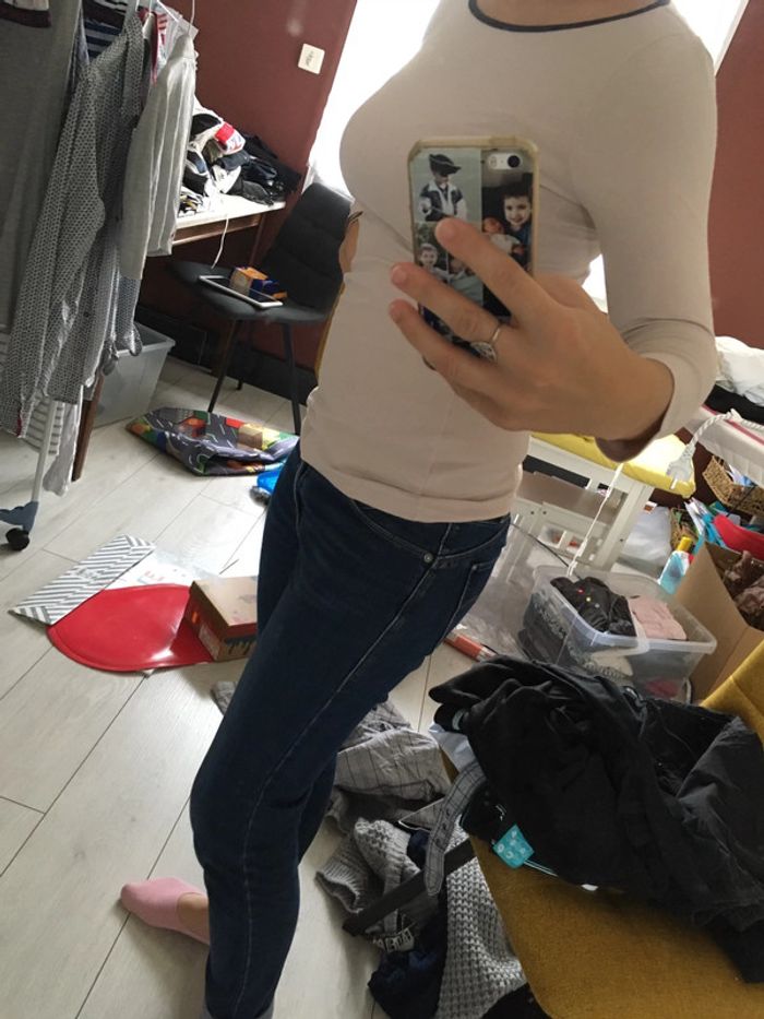 T shirt couleur chair - photo numéro 2