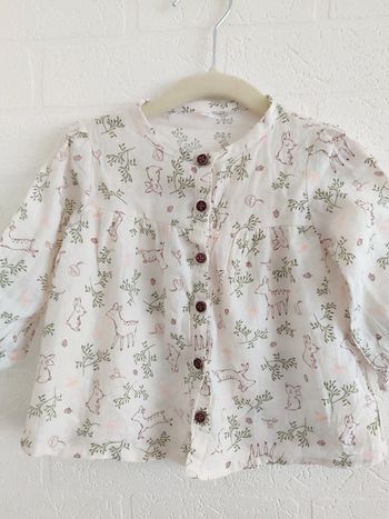 Chemisier fin 12 mois