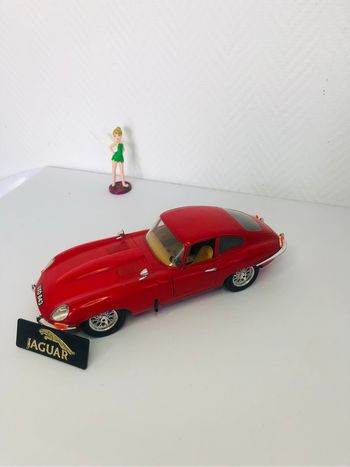 Jaguar type E rouge 1961 1/18