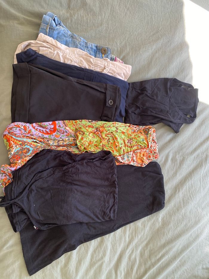Lot grossesse été avec t-shirt portage - photo numéro 2